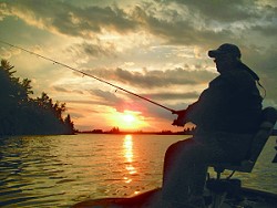 Lake of the Woods fishing trips at Witch Bay Camp